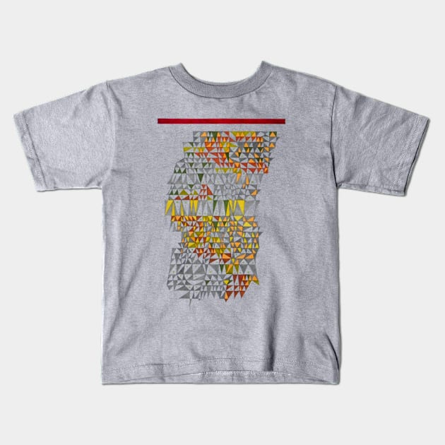 tetris n. 3 Kids T-Shirt by federicocortese